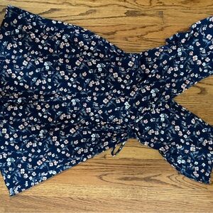 Kaileigh Blue Floral Dress